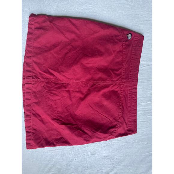 Kuhl Womens Size Small Skirt Red Active Hike Outdoors Pockets - Picture 9 of 9
